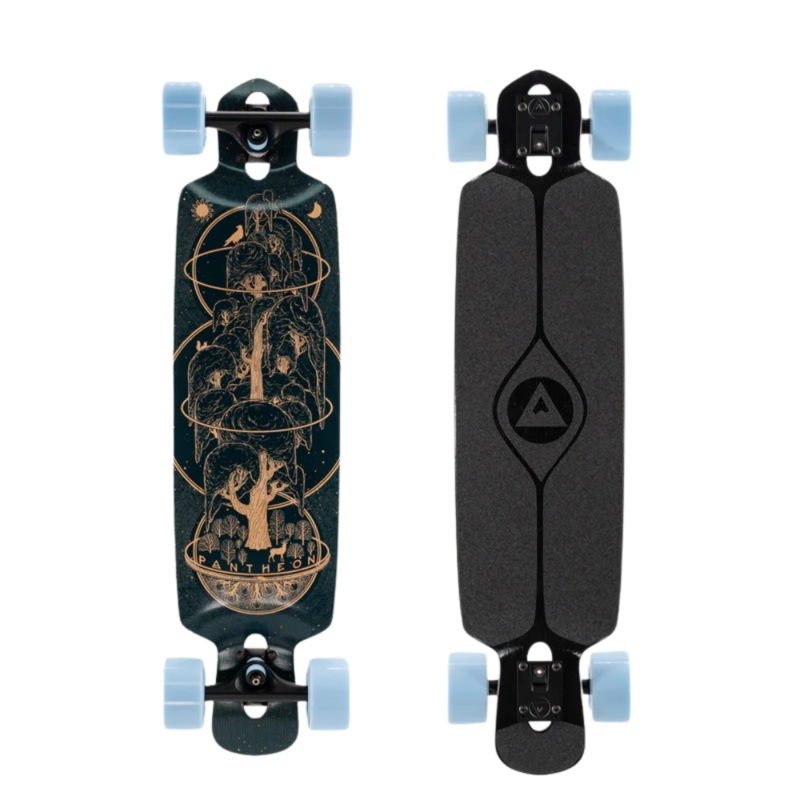 Pantheon Ember Classic Yggdrasil Graphic 34.4″ Drop Through Longboard