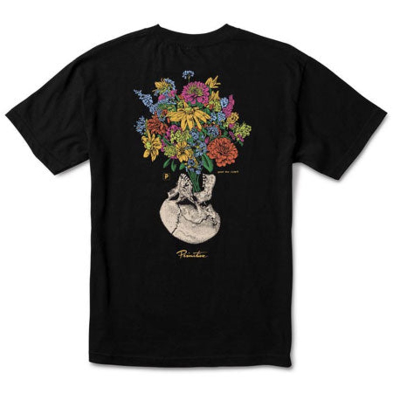 Primitive Skateboarding Revival T Shirt Black Small