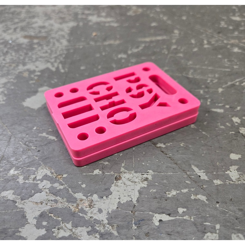 Riser Pads Psycho Risers – 1/4″ PINK