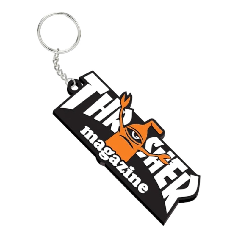 Thrasher x Toy Machine Key Chain OS