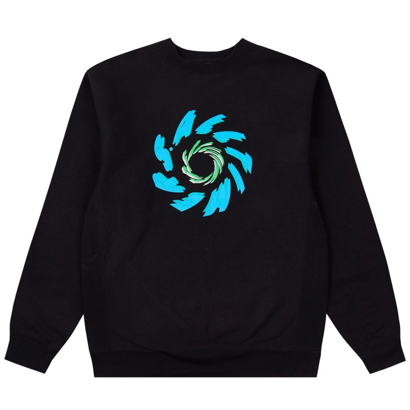 Alltimers Spin Cycle Heavyweight Crew Black M