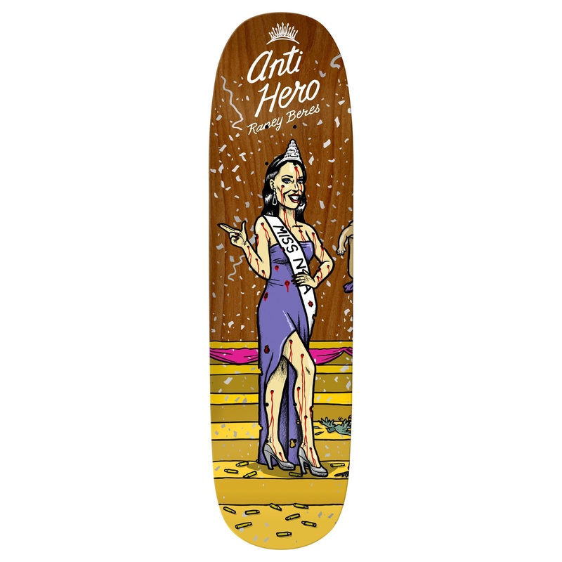 Anti Hero Raney Miss Corporate Greed Deck 8.63