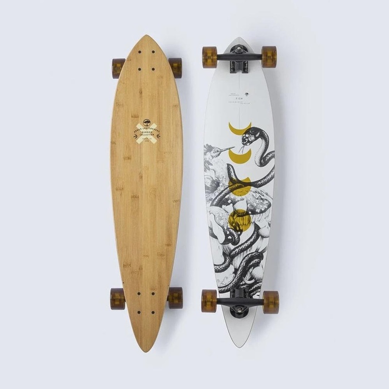 Arbor Fish Bamboo 37″ Pintail Longboard