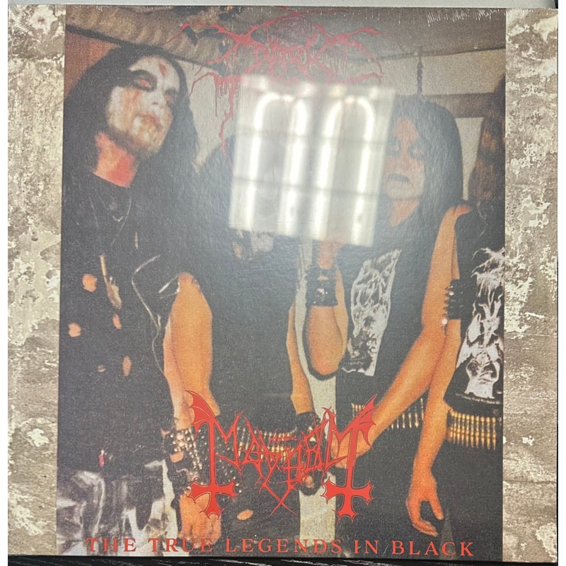 Darkthrone / Mayhem – The True Legends In Black Vinyl LP Record **Unofficial Pressing**