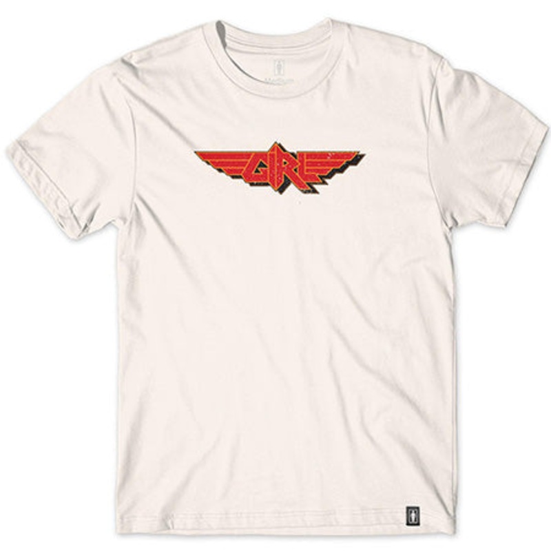 Girl Metal Comfort T Shirt Ivory Large