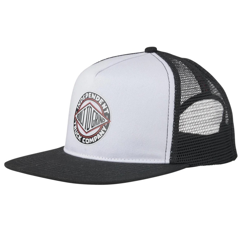 Independent BTG Summit Mesh Trucker White Black Hat White/ Black One size fits all