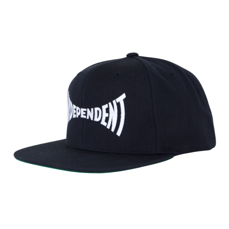 Independent Trucks “Span – Embroidered ” Snap Back Hat Black/Red