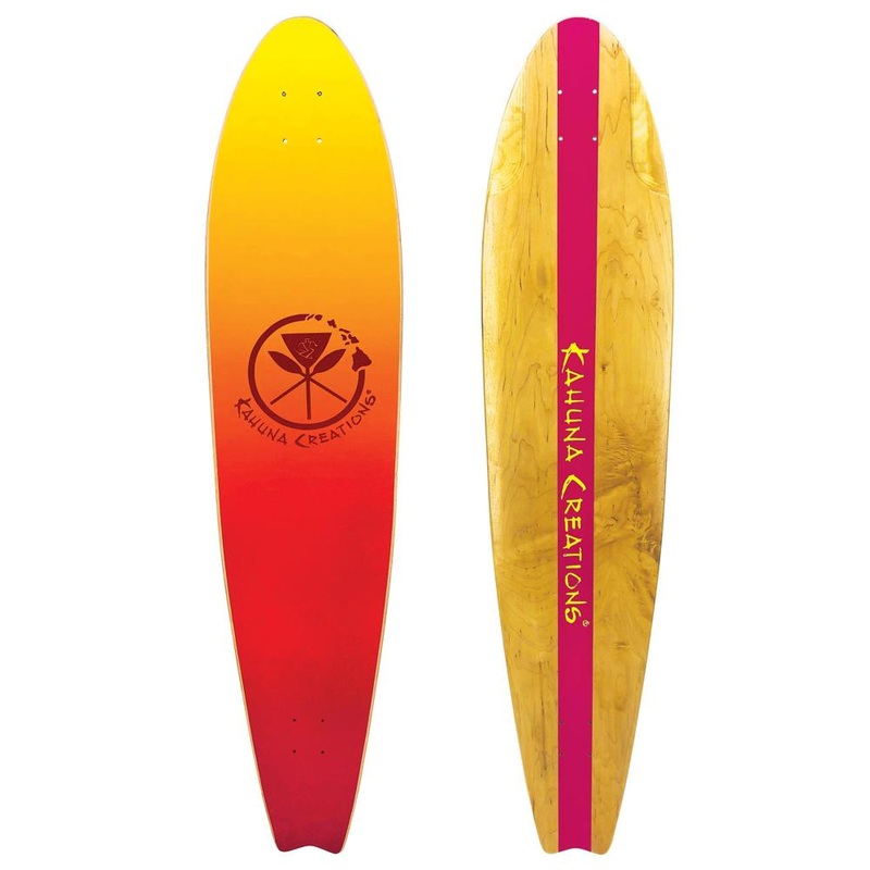 Kahuna Creations Pohaku Sunset 46″ Longboard Deck Deck