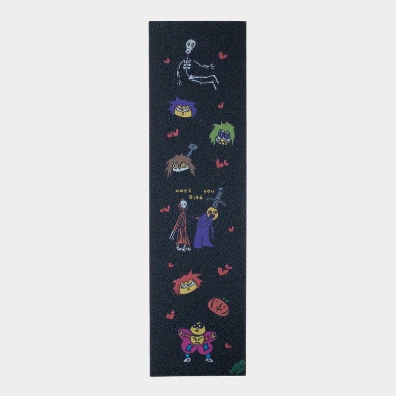 Mob 33 x 9″ Franky Villani 2 Griptape Sheet – Black