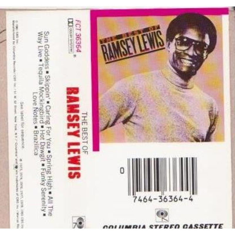 Ramsey Lewis  The Best Of Ramsey Lewis Cassette *Used 1981 Release*