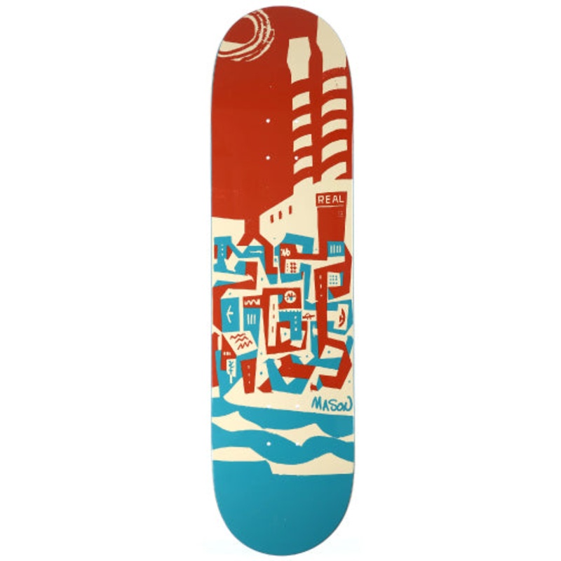 Real Mason X Barneclo Skateboard Deck 8.28″ 8.28″