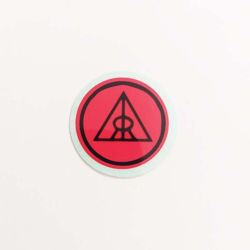 Relic BMX Sticker – Red/Black