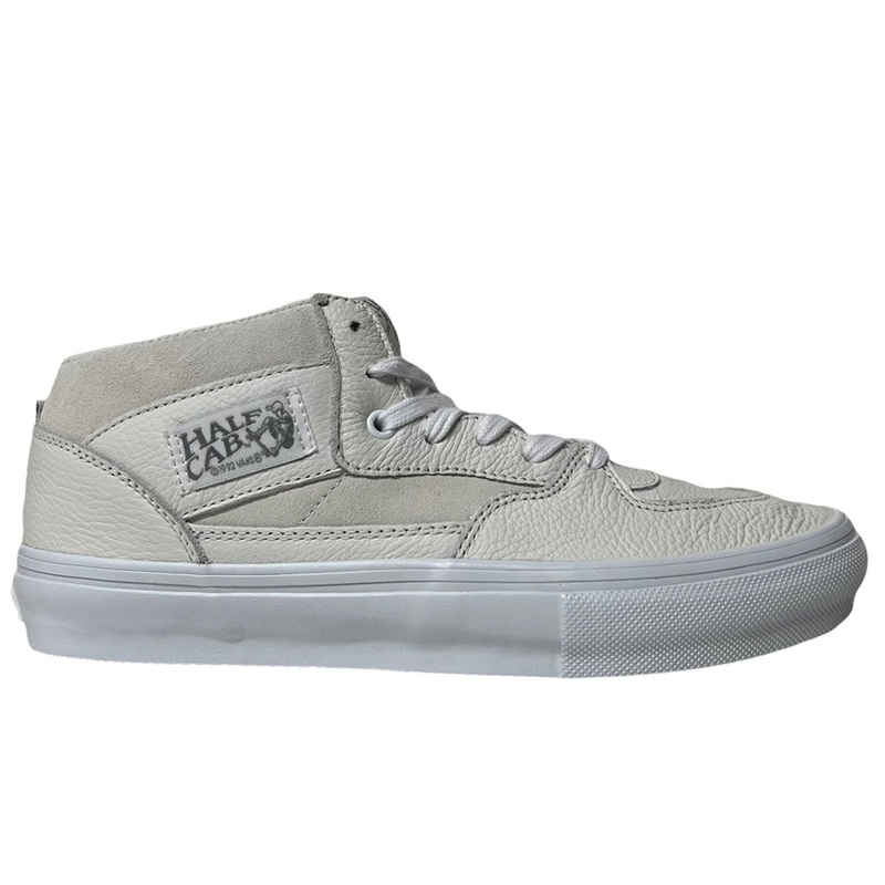 Vans Skate Half Cab Daz White White Leather 6