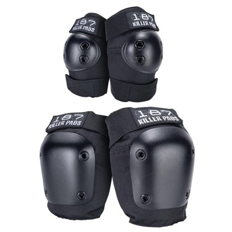187 Killer Pads – Combo Pack – Black XS