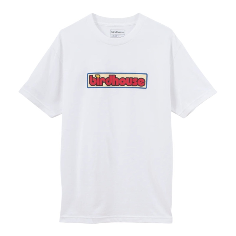 BIRDHOUSE OG LOGO T SHIRT WHITE S
