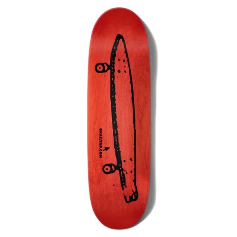 Crailtap Midday Midnight Phawt Skateboard Deck 9.125″ 9.125″ Purple Veneer