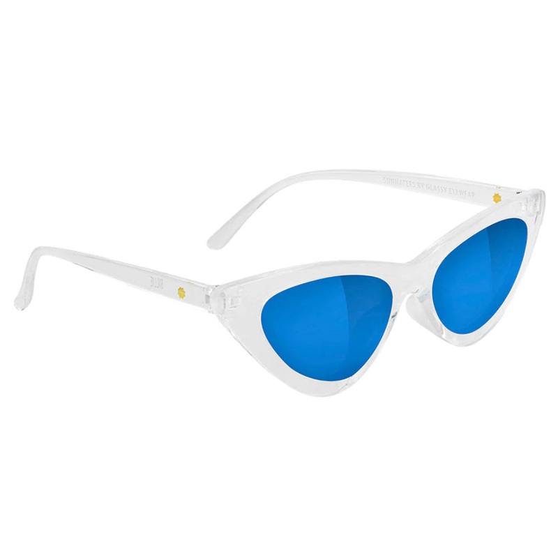 Glassy Billie Polarized Clear/Blue