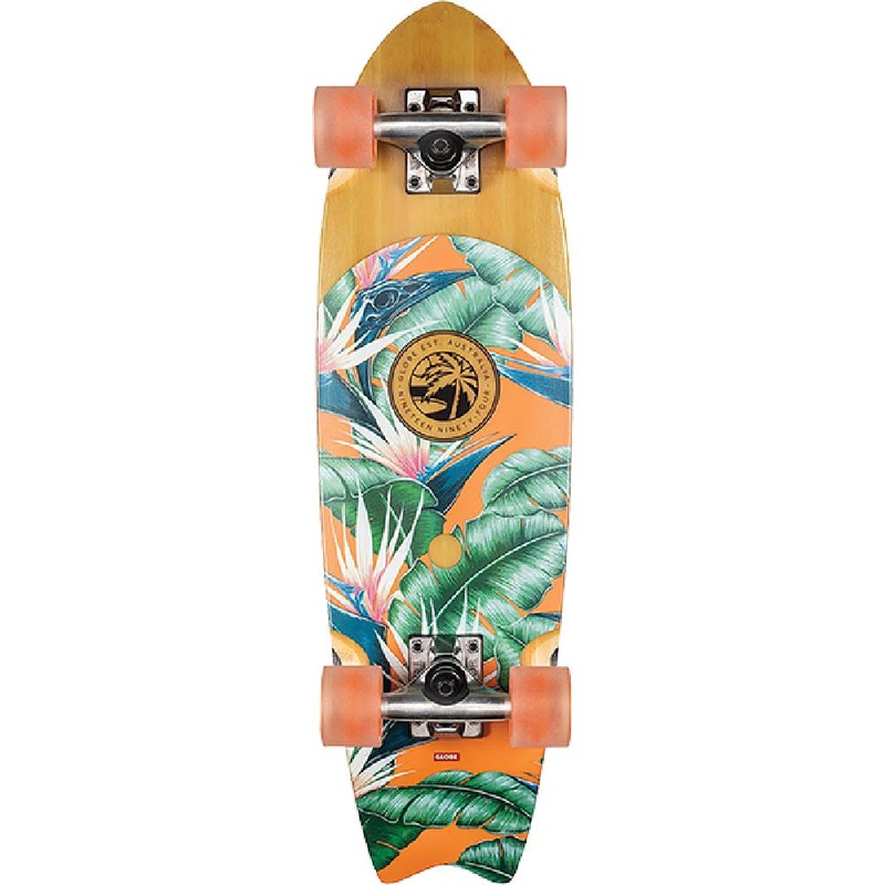 Globe Sagano Bamboo/Blackbirds 26″ Cruiser Longboard Complete