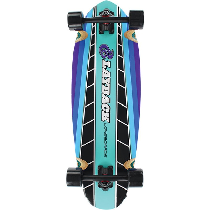 Layback Fast Track 30″ Complete Cruiser Longboard Complete