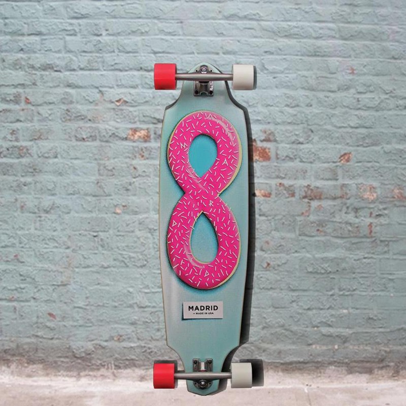 Madrid Donut Squid Longboard – 38″ – Complete