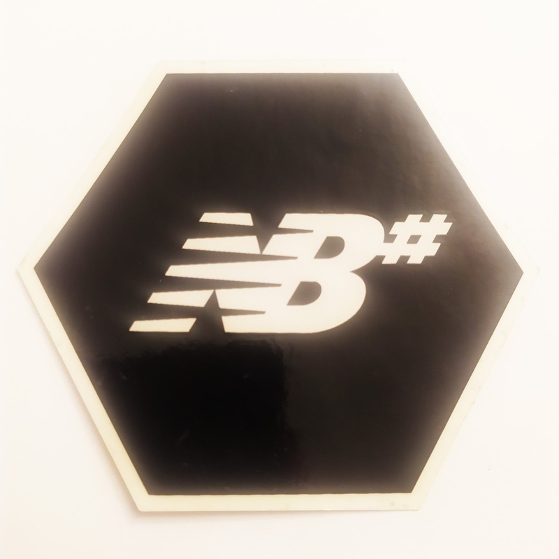 New Balance Skateboard Sticker
