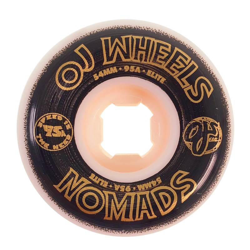 OJ Elite – 54mm – 95a Nomads Wheels – White