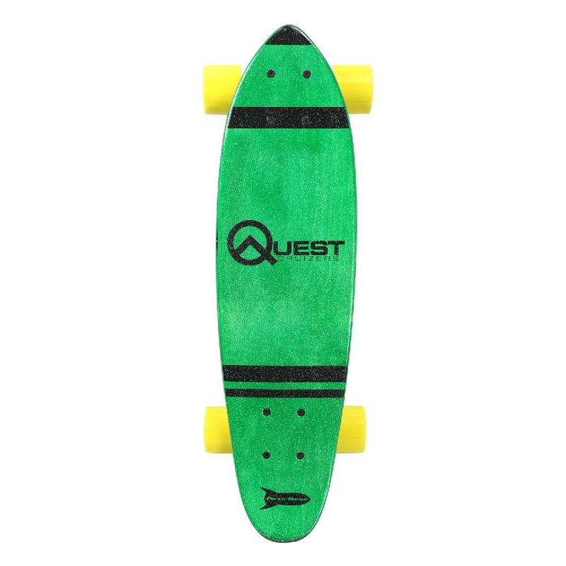 Quest Pocket Rockit Green 24″ Cruiser Board Complete