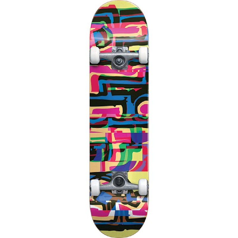 Blind Logo Glitch Black 7.875″ Skateboard Complete