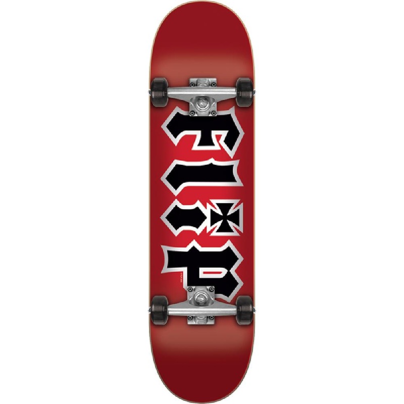 Flip Team HKD Red 7.75 Skateboard Complete Complete