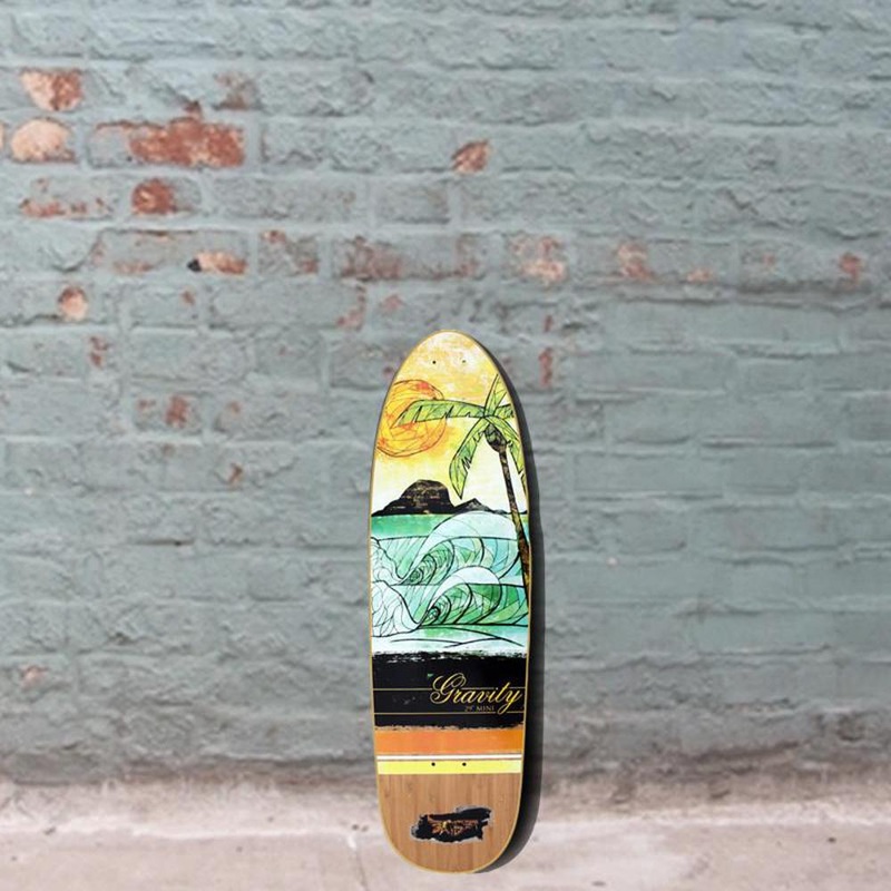 Gravity Mini Skateboard 29″ Double Barrel – Deck