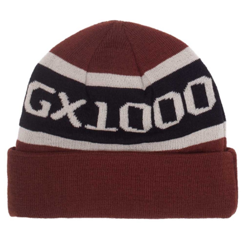 GX1000 Beanie OG Logo Brown