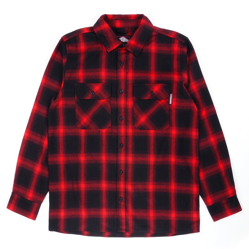 Independent – Mission Shirt – Red Check M