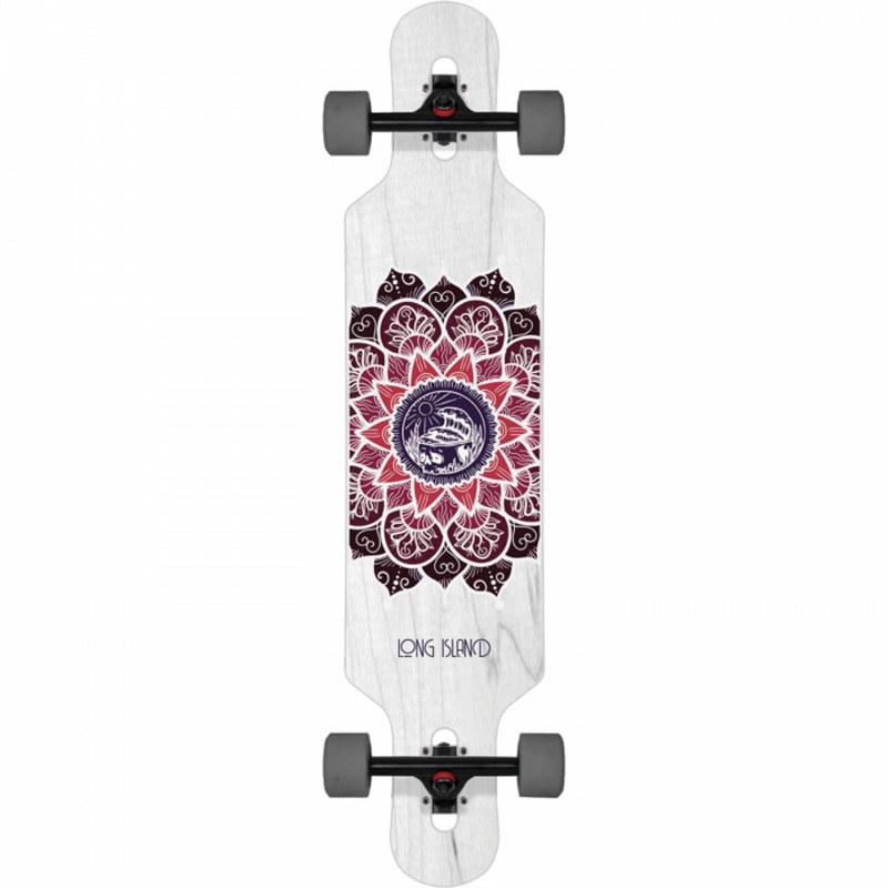 Long Island Lotus 38.9″ Drop Through Longboard Complete