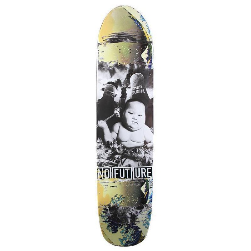 Madrid No Future DK 38″ Sushi Longboard Skateboard Deck Deck