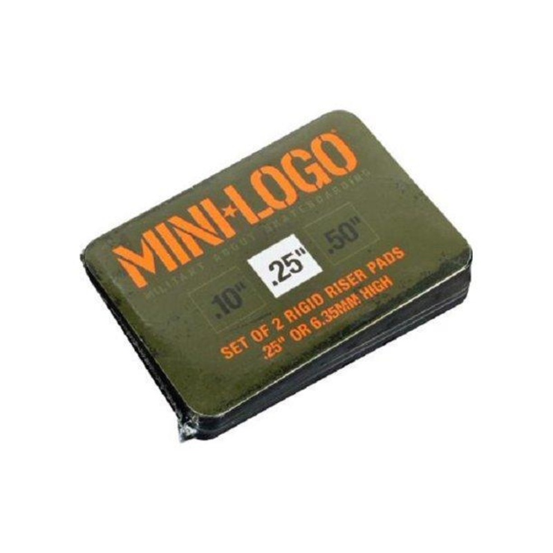 Mini Logo Skateboards “1/4 Inch Riser- Black”