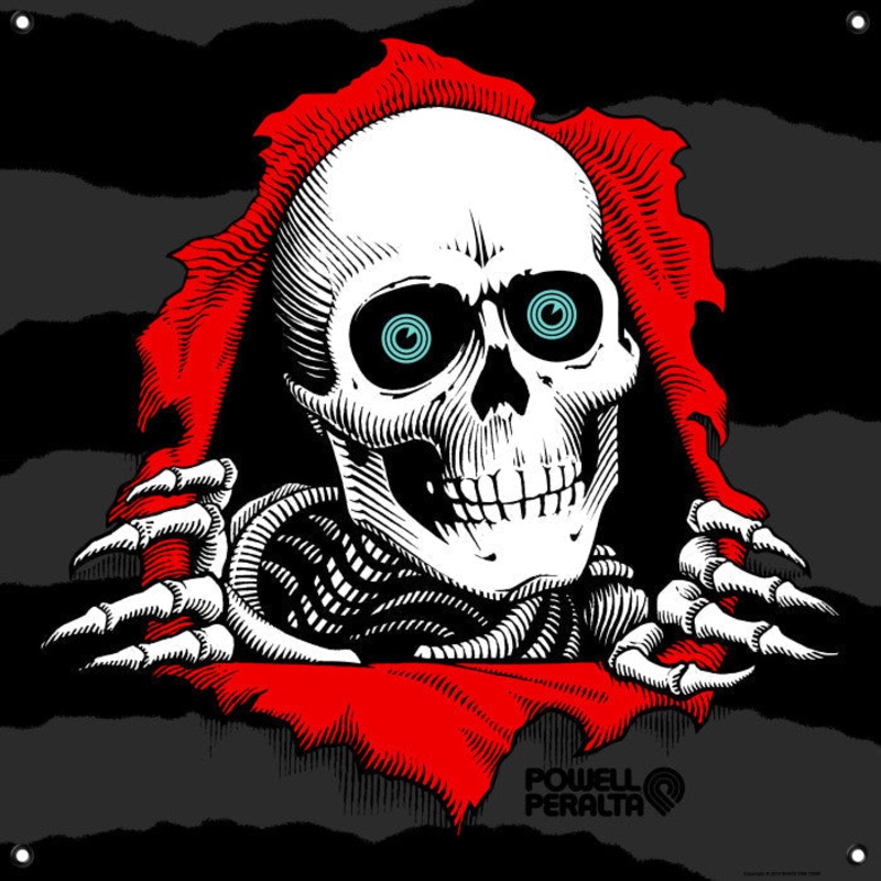 Powell Peralta Ripper 20″ x 20″ Banner
