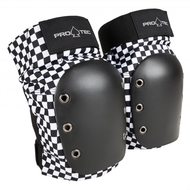 Pro-Tec Open Back Street Knee Pads Adult – Checker Adult S