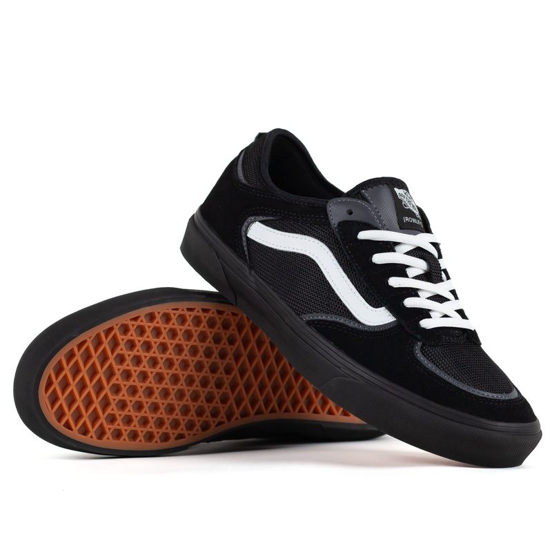 Skate Rowley (Black/White/Black) 9M / 10.5W