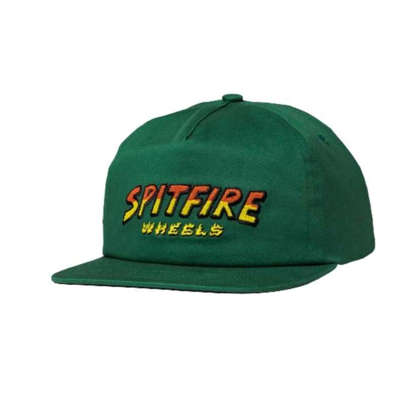 Spitfire Hell Hounds Strapback – ( Dark Green )