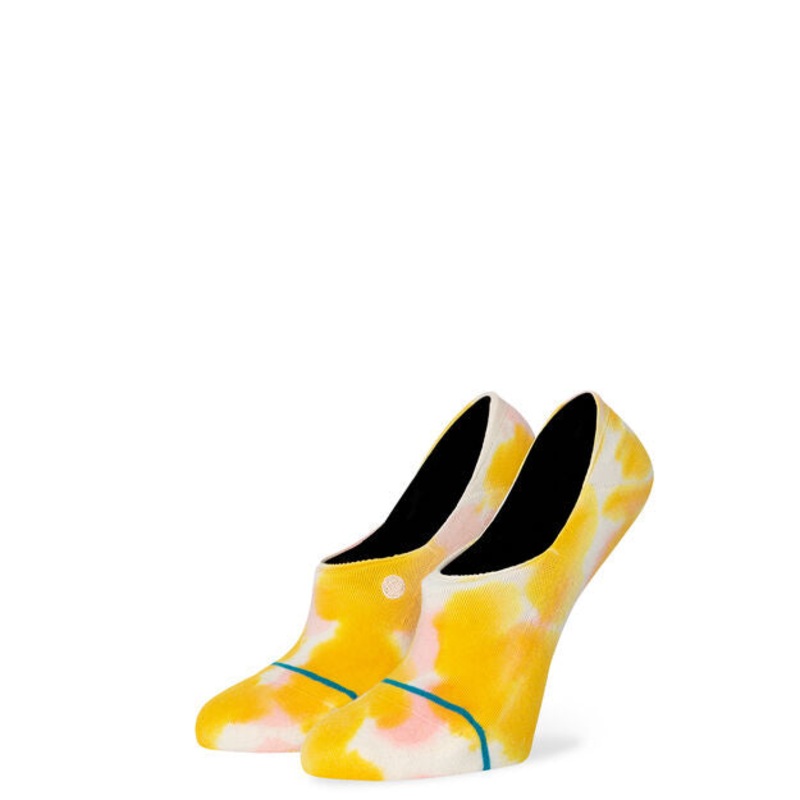 Stance Infiknit No Show Socks Medium Yellow