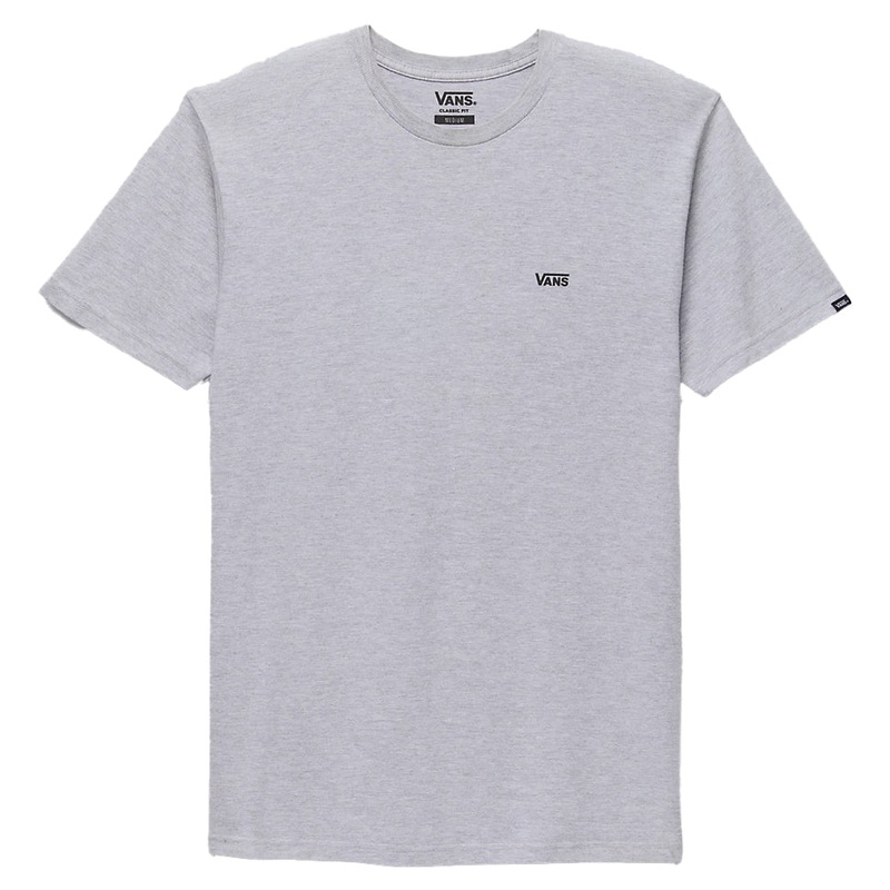 Vans Left Chest Logo Athletic Heather T Shirt Athletic Heather Small