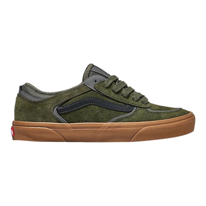 VANS SKATE ROWLEY SHOE GREEN/GUM 8.5