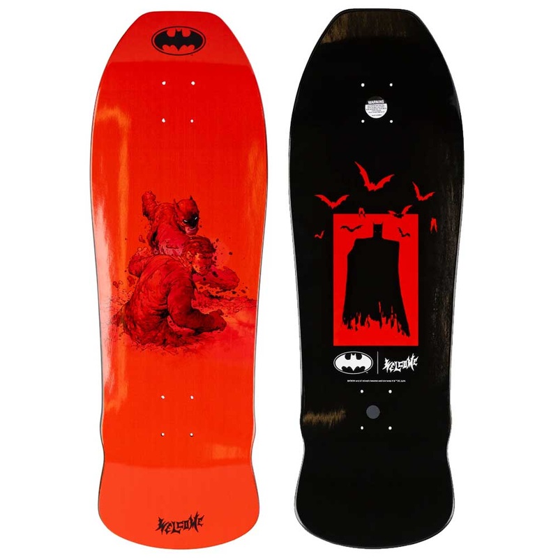 Welcome x Batman Knockout on Early Grab Skateboard Deck – 10.0″ Deck Only 10.0