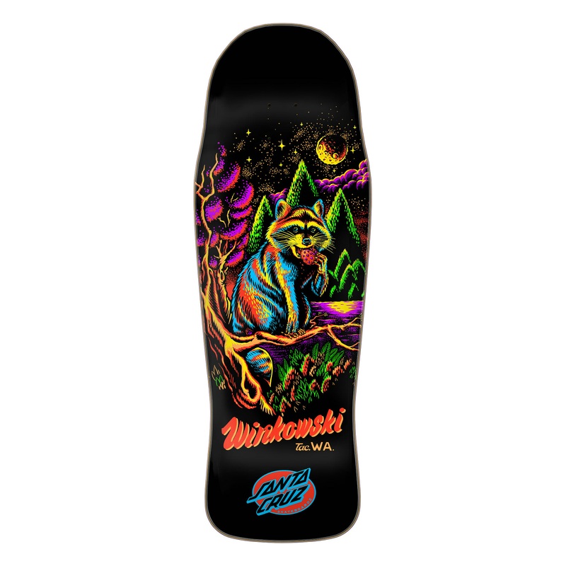 10.34in Winkowski Trash Panda Santa Cruz Skateboard Deck No Color 10.34in x 30.54in