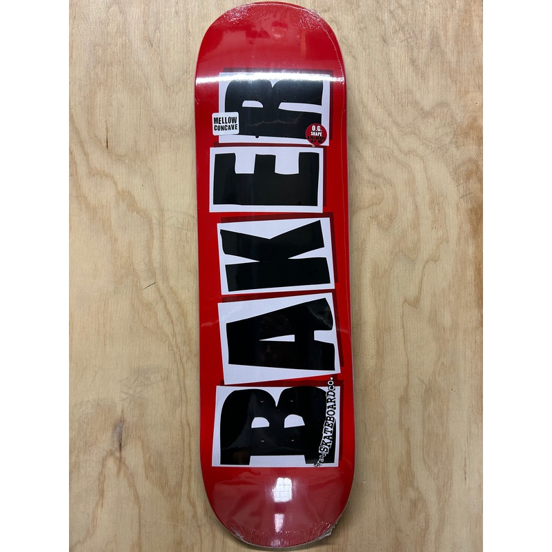 BAKER BRAND LOGO BLACK 8.75