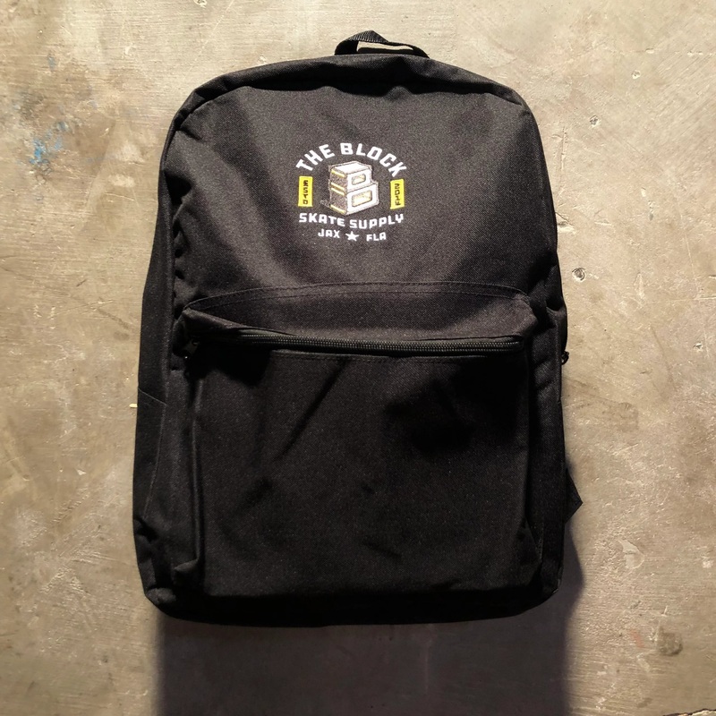 Block – Roots Logo Backpack – Black