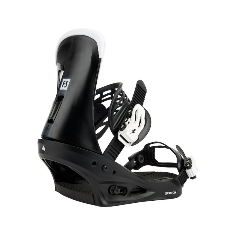 Burton Men’s Freestyle Re:Flex Snowboard Bindings – Black Small Black