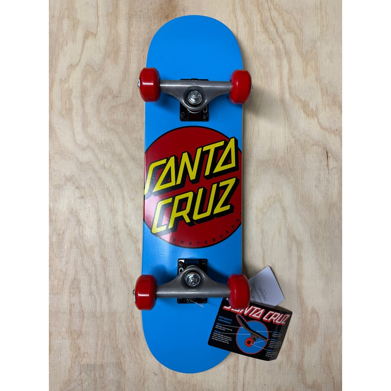Classic Dot Super Micro 7.25in x 27.00in Santa Cruz Skateboard Mini Complete