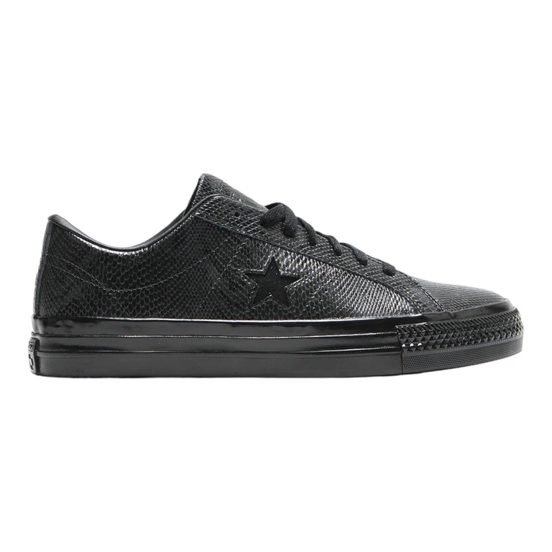 CONVERSE CONS ONE STAR PRO OX X JAMIE PLATT BLACK/BLACK/WHITE 8.5