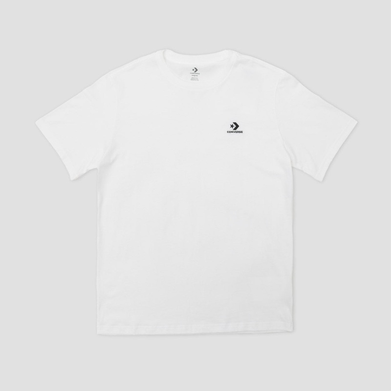 Converse Cons Star Chevron T-Shirt Optical White Small